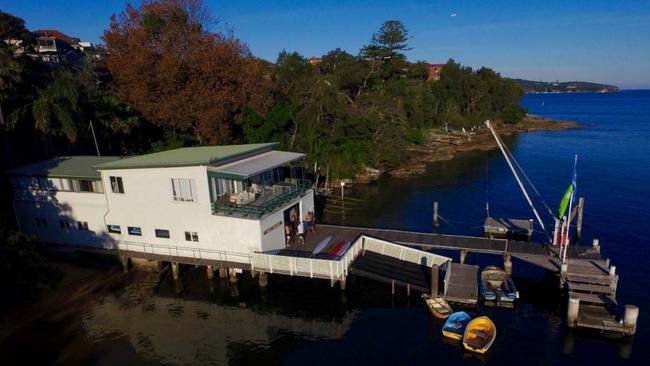 Current site Manly Boatshed site at Fairlight. Picture: Northern Beaches Council website