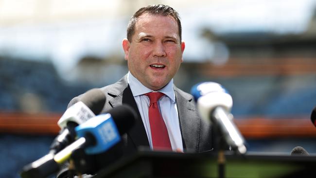 Football Australia CEO James Johnson’s organisation has slammed the comments. (Photo by Matt King/Getty Images)