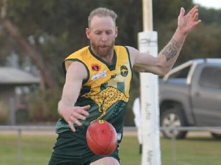 Mannum defender Michael O'Malley. Picture: Facebook