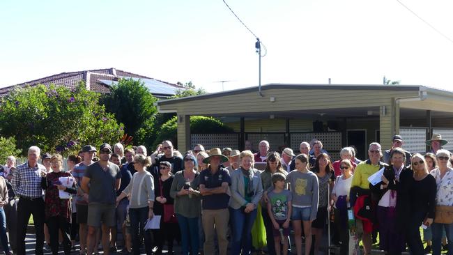 There has been backlash over a Mt Gravatt East townhouse development which the developer hasn't even submitted a development application to Brisbane City Council. There has been a community meeting to discuss the impact on residents and wildlife in the area.