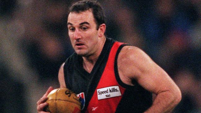 New PEGS coach David Calthorpe on the burst during his days at Essendon.