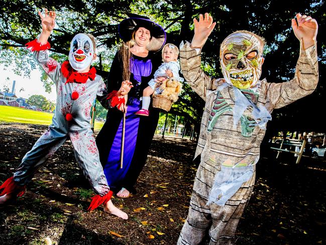 Expect plenty of terrifying costumes on the night. Picture: Richard Walker