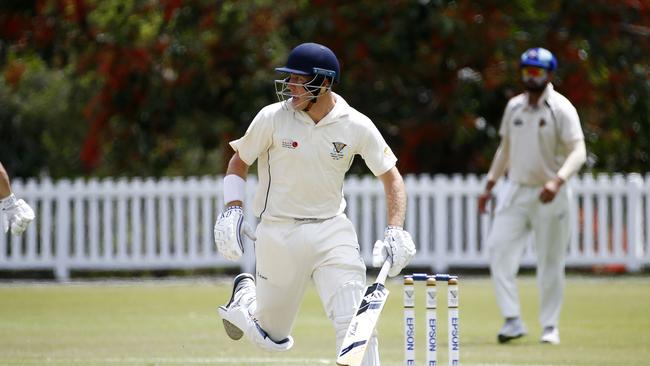 Action from the match between Valley and Northern Suburbs earlier this season. Picture: Tertius Pickard