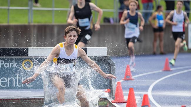 Isaac Beacroft from Quakers Hill on his way to another NSW crown.