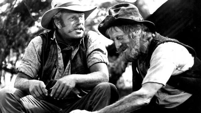 Jack Thompson shared the spotlight with Kirk Douglas in The Man From Snowy River in 1981.