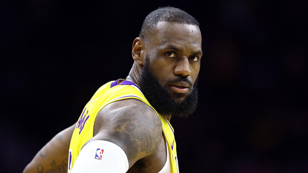 LeBron James suffered the heaviest defeat of his career. Tim Nwachukwu/Getty Images/AFP