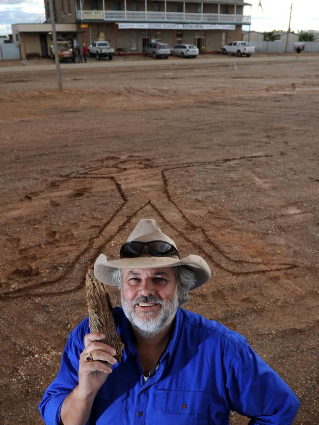 Marree Hotel publican Phil Turner.