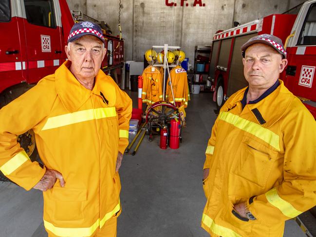 There have been major changes to the structure of Victoria’s fire services. Picture: David Geraghty