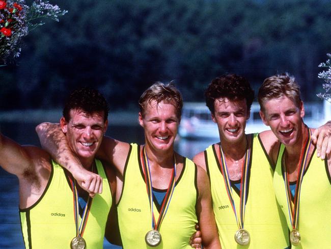 Australia's Oarsome Foursome at the Barcelona Olympics in 1992