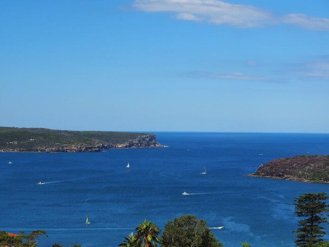 The view from the kitchen at 44/102 Spit Road, Mosman.