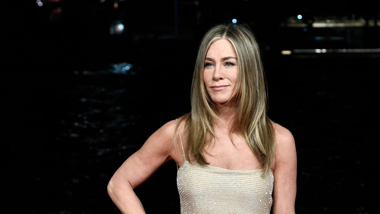 Jennifer Aniston denied she’d ever liked the post, saying it “makes me sick.” Picture: AFP