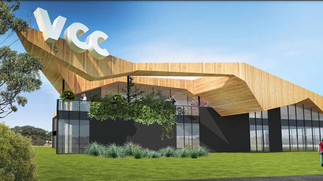 An artist’s rendition of the proposed new Victory Christian College campus in Epsom. Picture: Contributed.