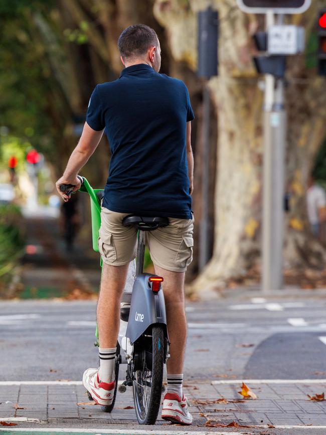 Surry Hills on Wednesday. Picture: Justin Lloyd