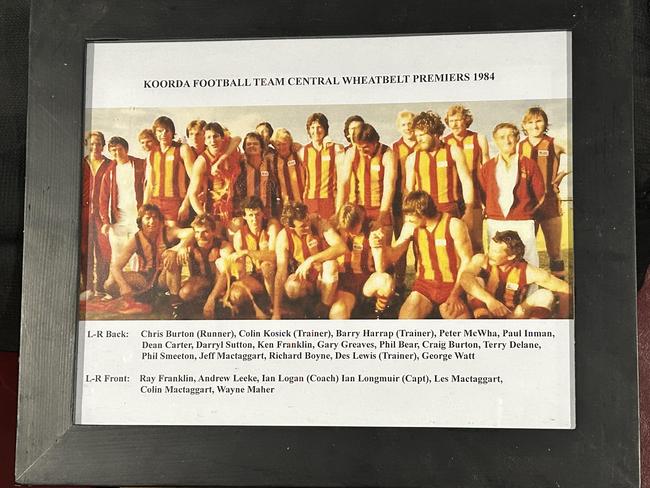 Ian Longmuir was captain of the Koorda 1984 premiership team. Picture: Supplied