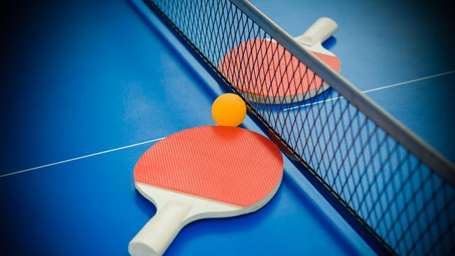 TABLE TENNIS: one of the sports in the precinct.