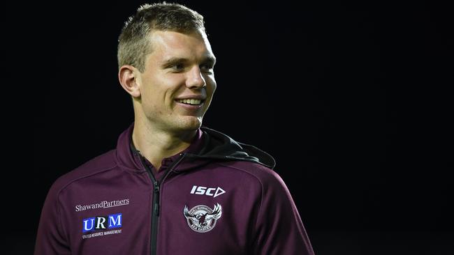 Both Manly and NSW took a hit on Tom Trbojevic. Image: AAP Image/Joel Carrett