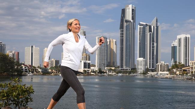 Mona Hecke at the launch of her campaign for mayor of the Gold Coast. Picture Glenn Hampson.