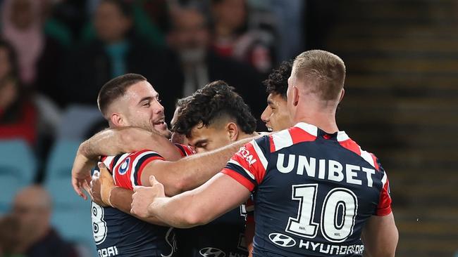 While the Roosters finals hopes are still alive, they still need other results to go their way. Picture: Getty Images.