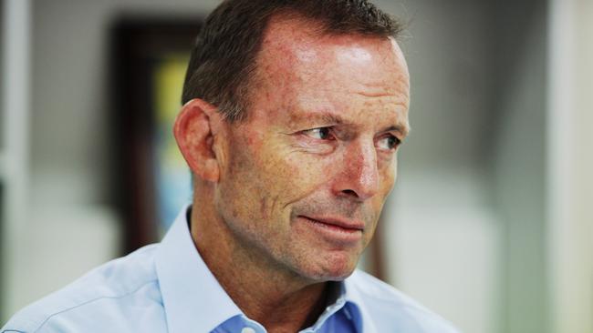 Former Prime Minister Tony Abbott. Picture: Braden Fastier