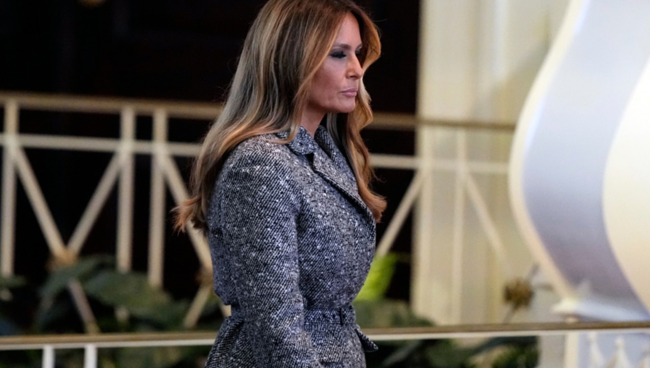 Melania Trump was absent from family Christmas card photo because she