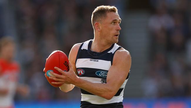 Joel Selwood is one of Geelong’s best ever players. Photo by Michael Willson/AFL Photos via Getty Images