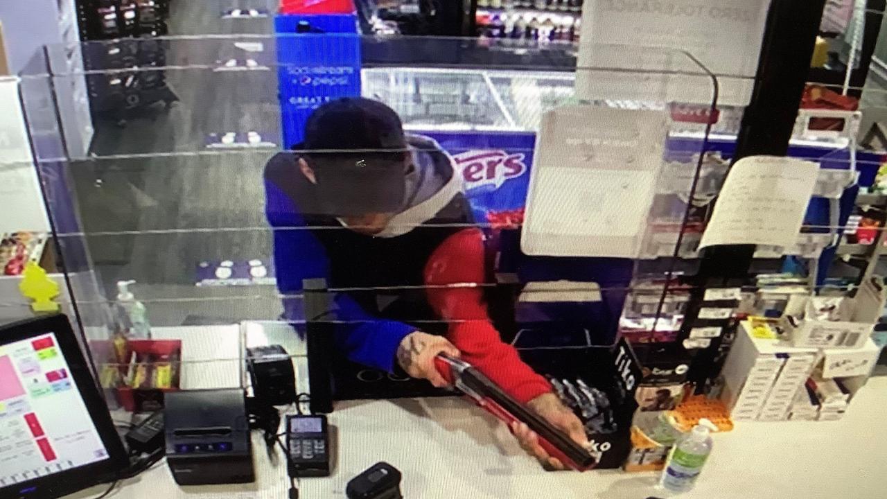 SHOTGUN ROBBERY: Police allege Aaron James Cant robbed the Metro Petroleum service station on Tuesday April 12.