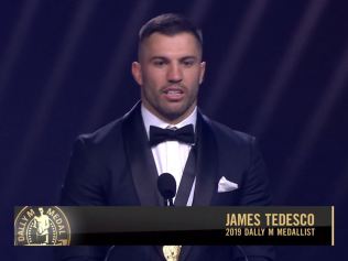 James Tedesco wins 2019 Dally M