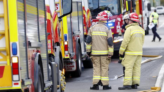 Three QFES firefighting crews were called to the Miami unit fire. File image. Picture: Josh Woning