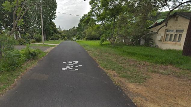 Police said the attack occurred in a backyard on Grey St, Glenbrook. Picture: Google.