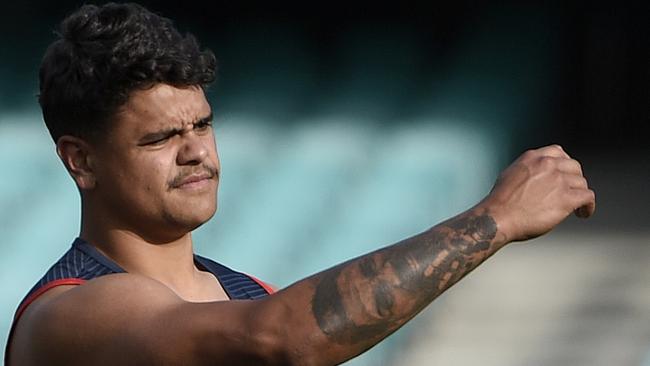 Is the Latrell Mitchell contract saga nearly over? Picture: AAP