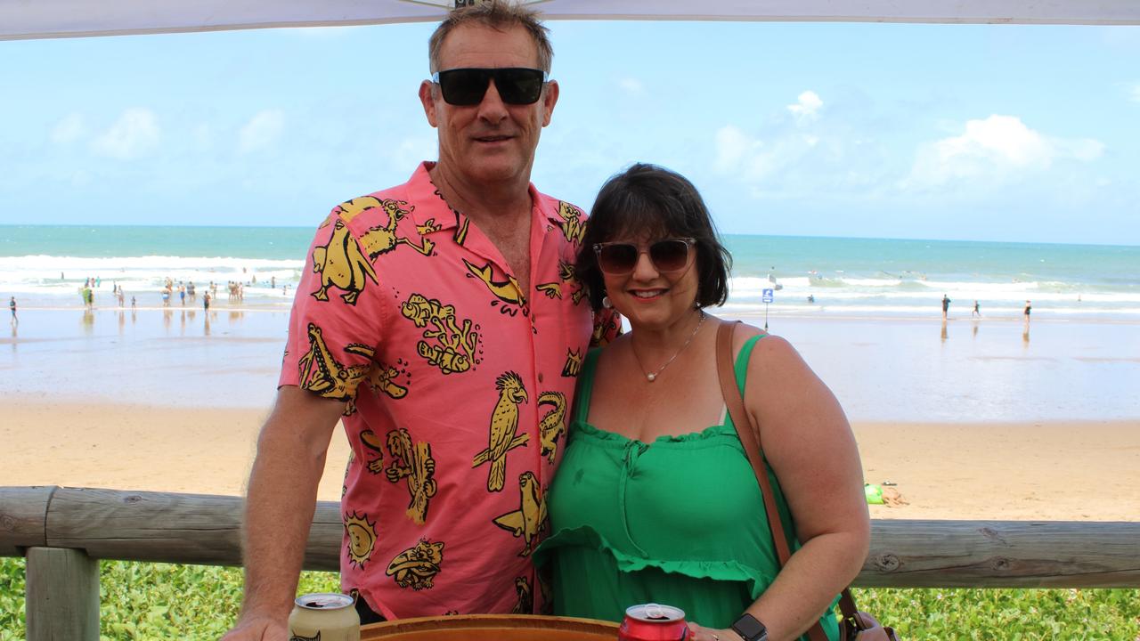 Karl and Nina Aplin enjoyed the Bundaberg Great Australian Bites festival on Australia Day 2024.