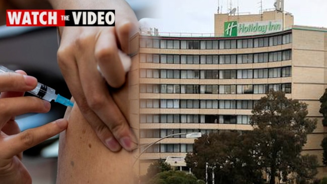 Andrews - No links between company behind COVID-19 vaccine stuff up and hotel quarantine