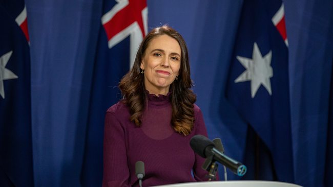 The New Zealand Prime Minister has been in Australia since Tuesday as part of a tour promoting and strengthening trade. Picture: NCA NewsWire / Christian Gilles