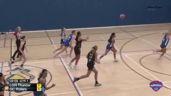 Replay: Basketball Queensland Under-16 State Championships - Logan Thunder vs Gold Coast Rollers (Div 1)