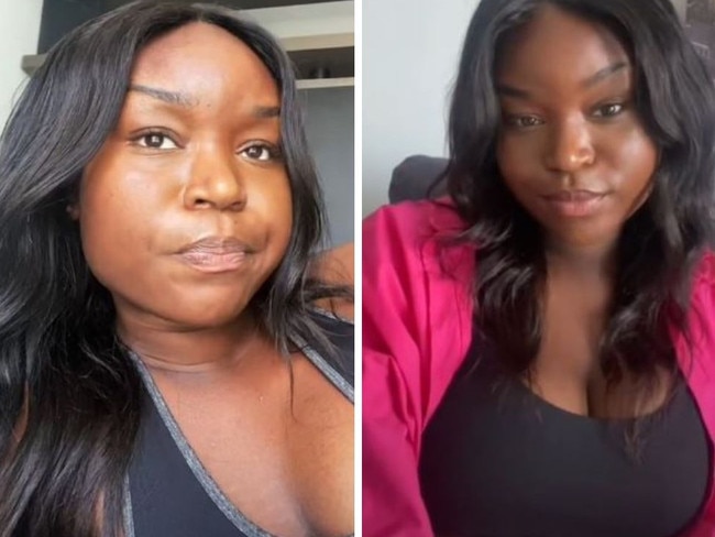 She was shocked when her mum told her the truth. Picture: TikTok