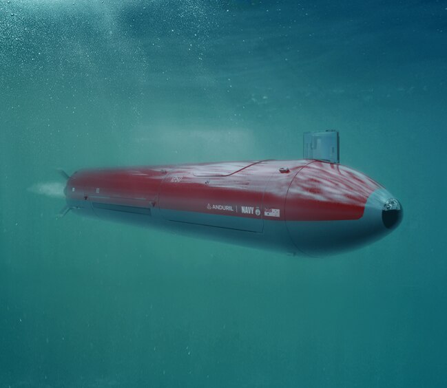 Defence technology company Anduril’s new unmanned XL-UAV.