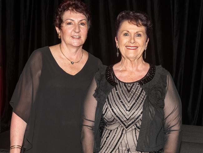 Christine Nightingale and Marg Newport at Mackay Mayor's Charity Ball Saturday 10 May 2025 Picture: Michaela Harlow