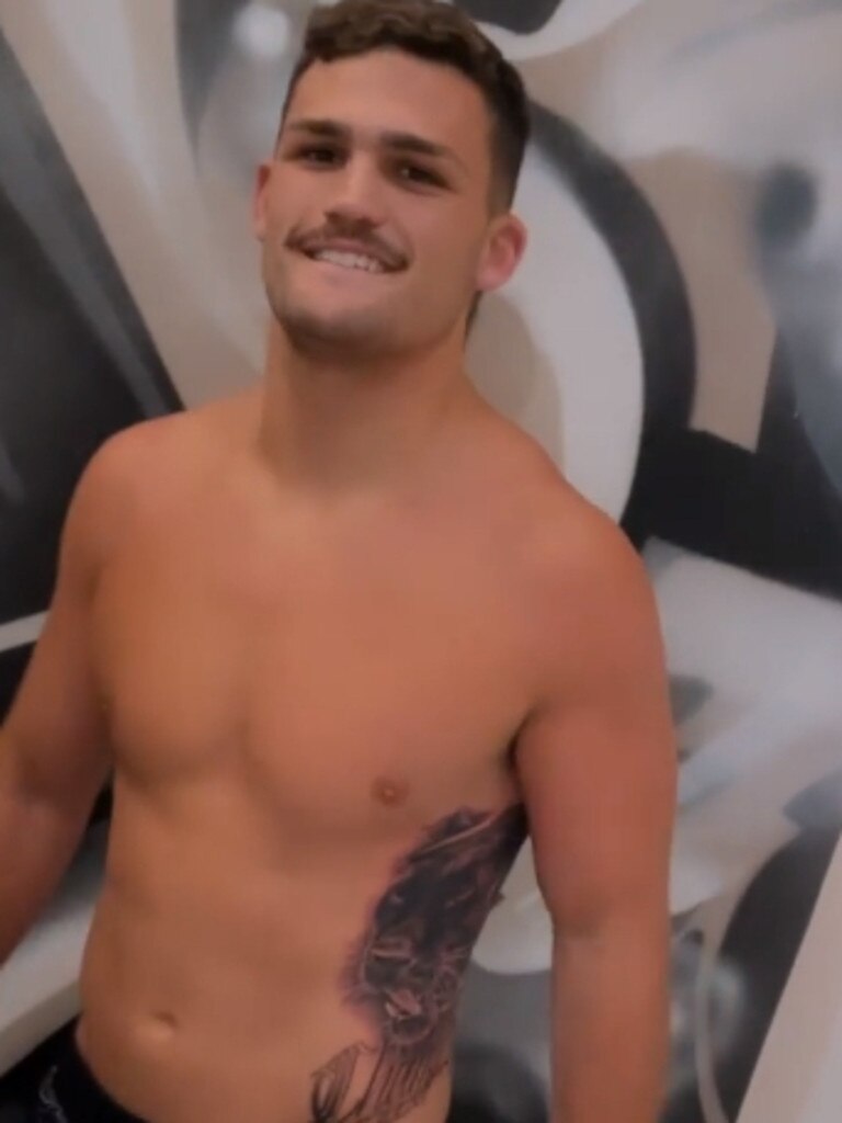 Nathan Cleary got inked in 2022.