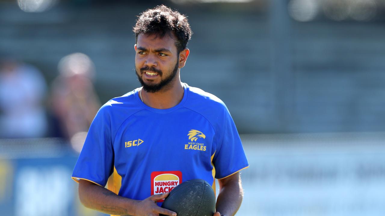 Willie Rioli will reportedly remain on the West Coast list in 2020. Photo: Richard Wainwright/AAP Image.