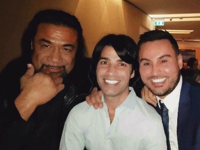 Tongan Sam with Fadi Ibrahim and Salim Mehajer, whose sister was being married.