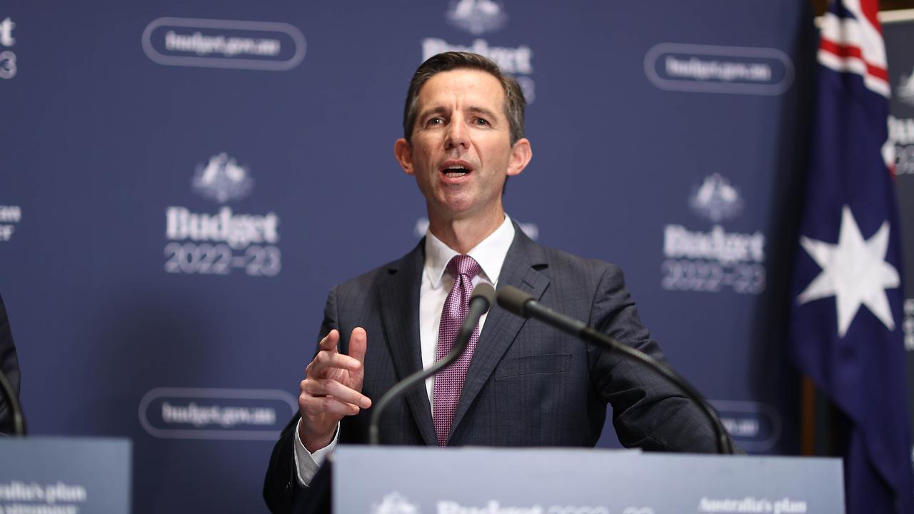 Finance Minister Simon Birmingham. Picture: NCA NewsWire / Gary Ramage