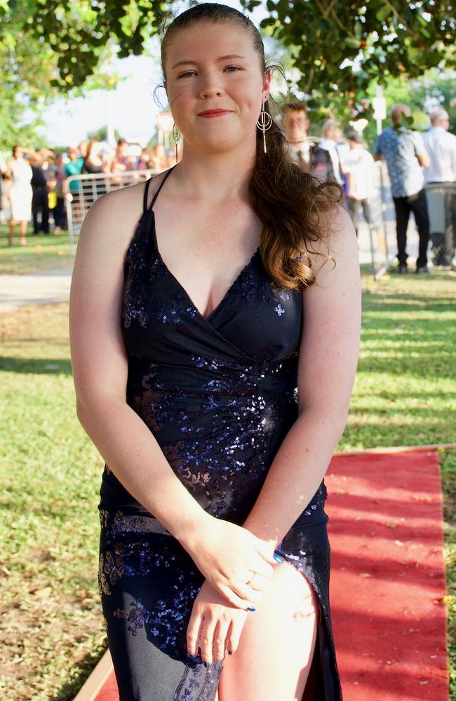Shylea Payn at the Bowen State High School Year 12 Formal held on Friday, November 18, 2022.