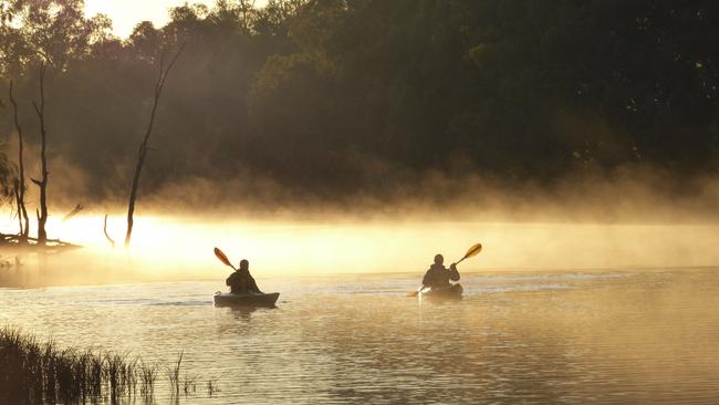 Katarapko Creek, Murray River National Park. Picture: SATC