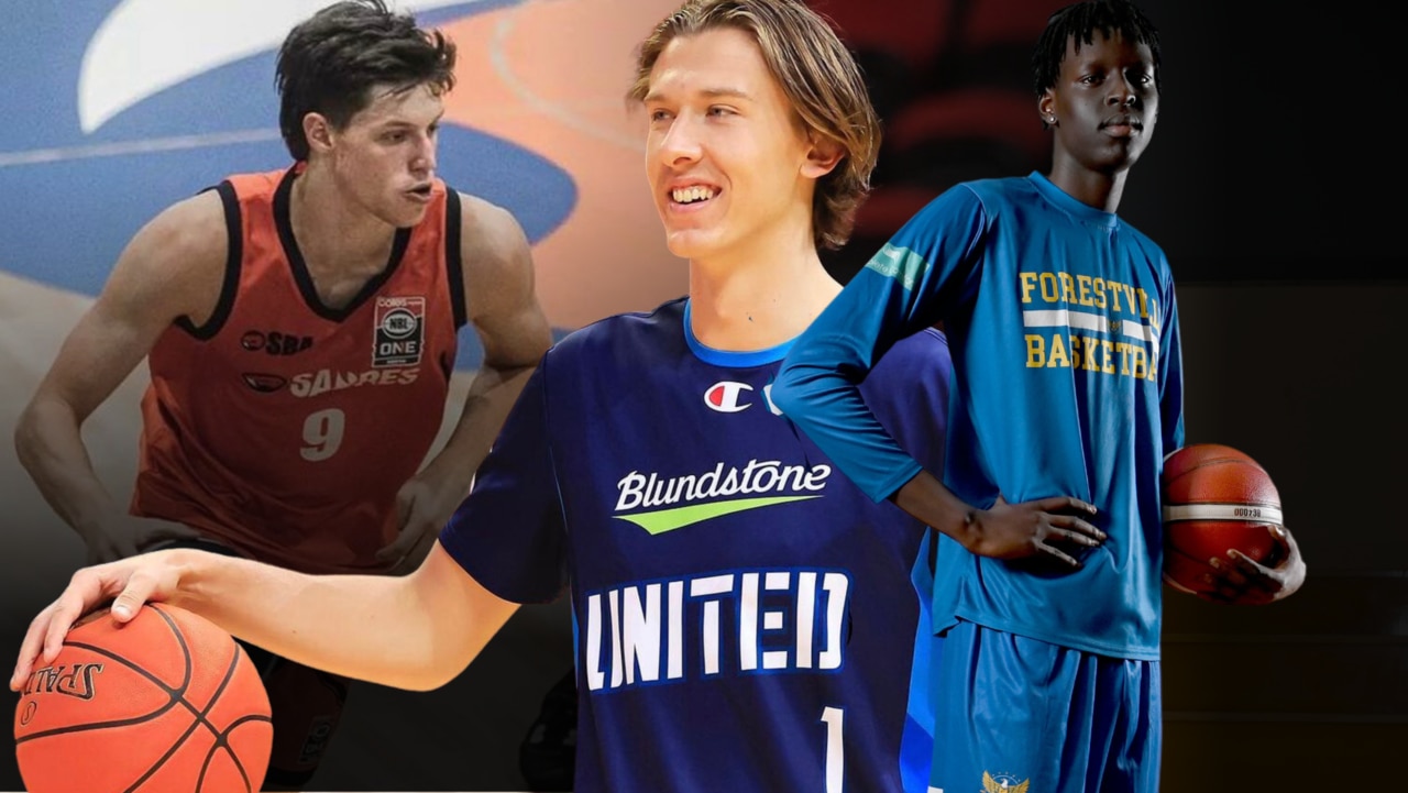 Melbourne United development players Campbell Blogg, Zac Triplett and Malith Machar have a huge opportunity in Tasmania.