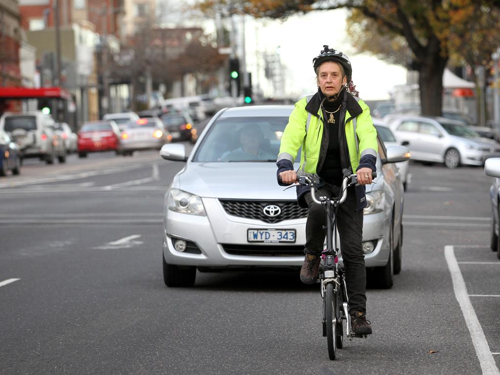 Geeong council has refused to make a decision on bike lanes. Picture: Glenn Ferguson