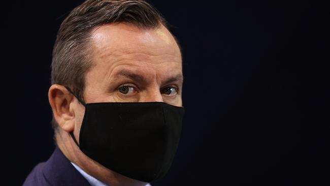 Mr McGowan said people should get tested if they had any symptoms. Picture: Paul Kane/Getty Images