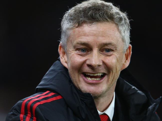Manchester United's  Norwegian caretaker manager Ole Gunnar Solskjaer arrives for the English Premier League football match between between Cardiff City and Manchester United at Cardiff City Stadium in Cardiff, south Wales on  December 22, 2018. (Photo by Geoff CADDICK / AFP) / RESTRICTED TO EDITORIAL USE. No use with unauthorized audio, video, data, fixture lists, club/league logos or 'live' services. Online in-match use limited to 120 images. An additional 40 images may be used in extra time. No video emulation. Social media in-match use limited to 120 images. An additional 40 images may be used in extra time. No use in betting publications, games or single club/league/player publications. /