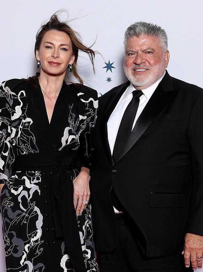 Amber and John Symond attend the official opening night of Capella Sydney in March. Picture: Getty Images