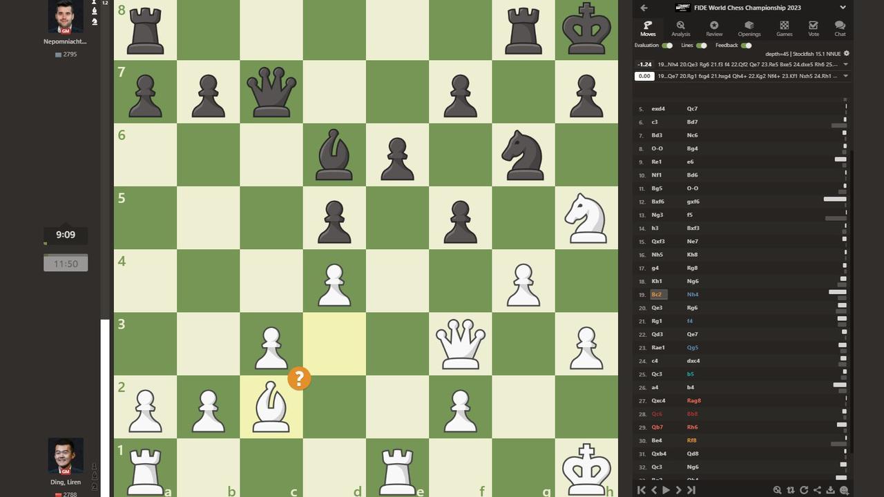 World Chess championship: Ding Liren stuns with miracle win over Ian ...