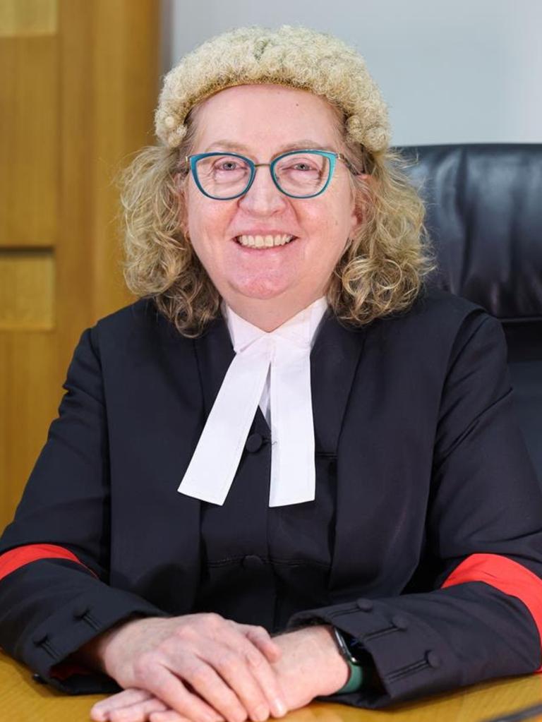 NT Supreme Court Justice Meredith Day Huntingford. Picture: Supplied